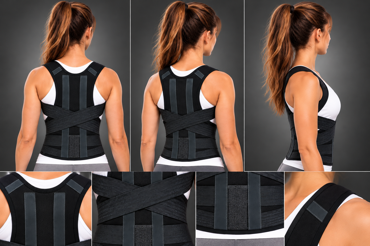 SpinaShield | Posture Correction Belt for Back and Shoulders | SH776