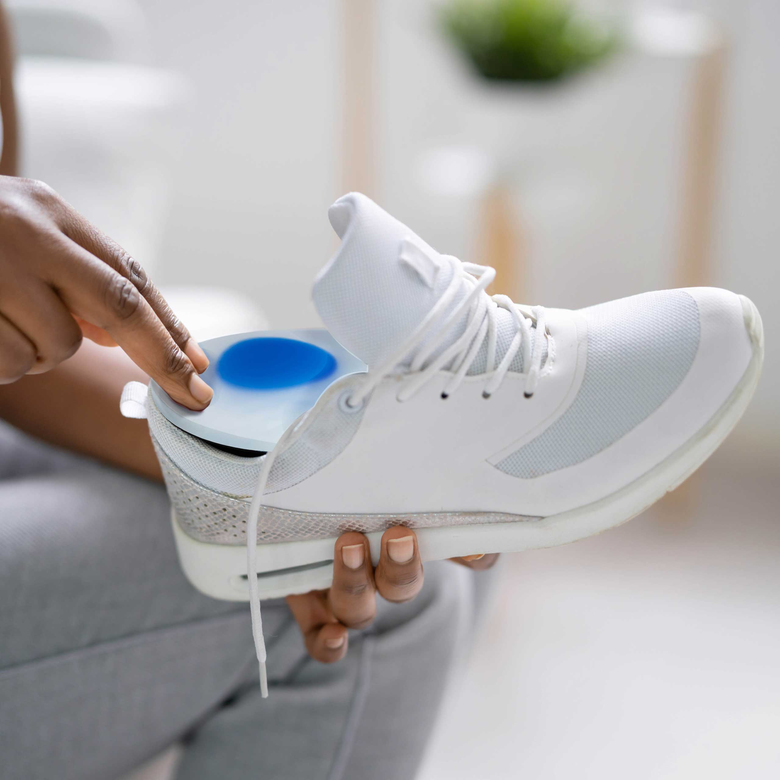 Silicone heel for spur with the blue dot | 308