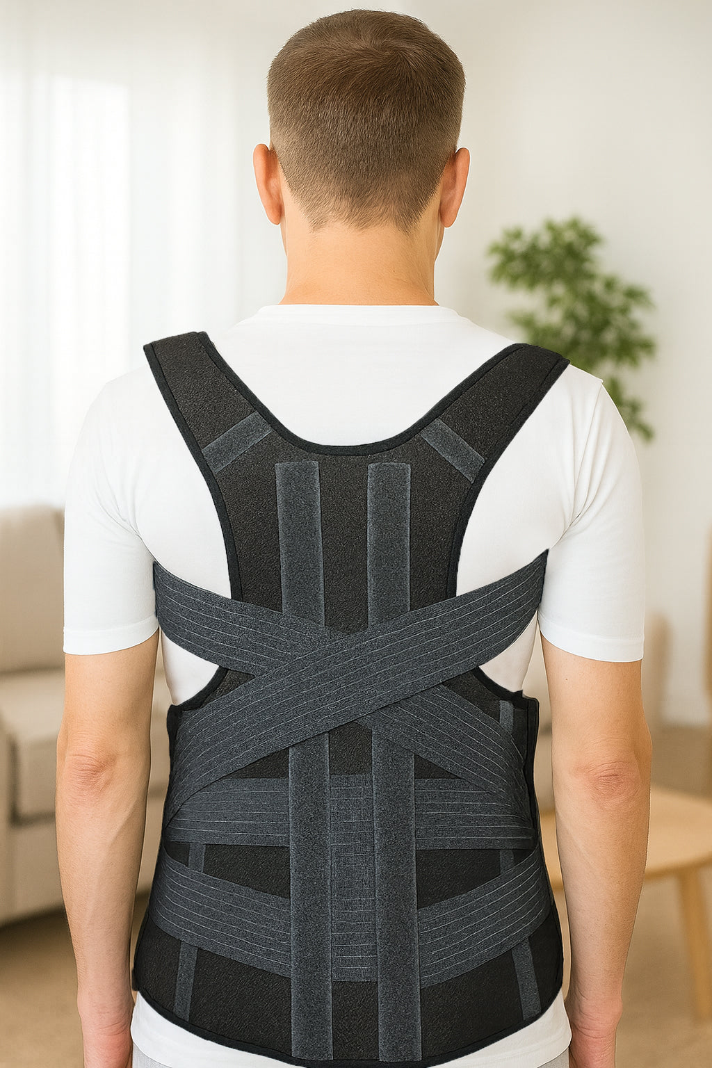 SpinaShield | חגורת תיקון יציבה לעמוד שדרה וכתפיים | SH776