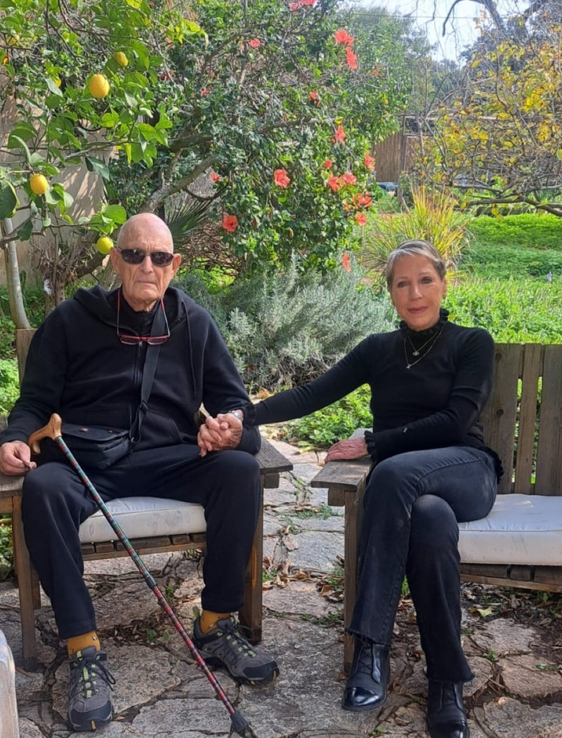 פרופ׳ דניאל רייס ובת שבע רייס